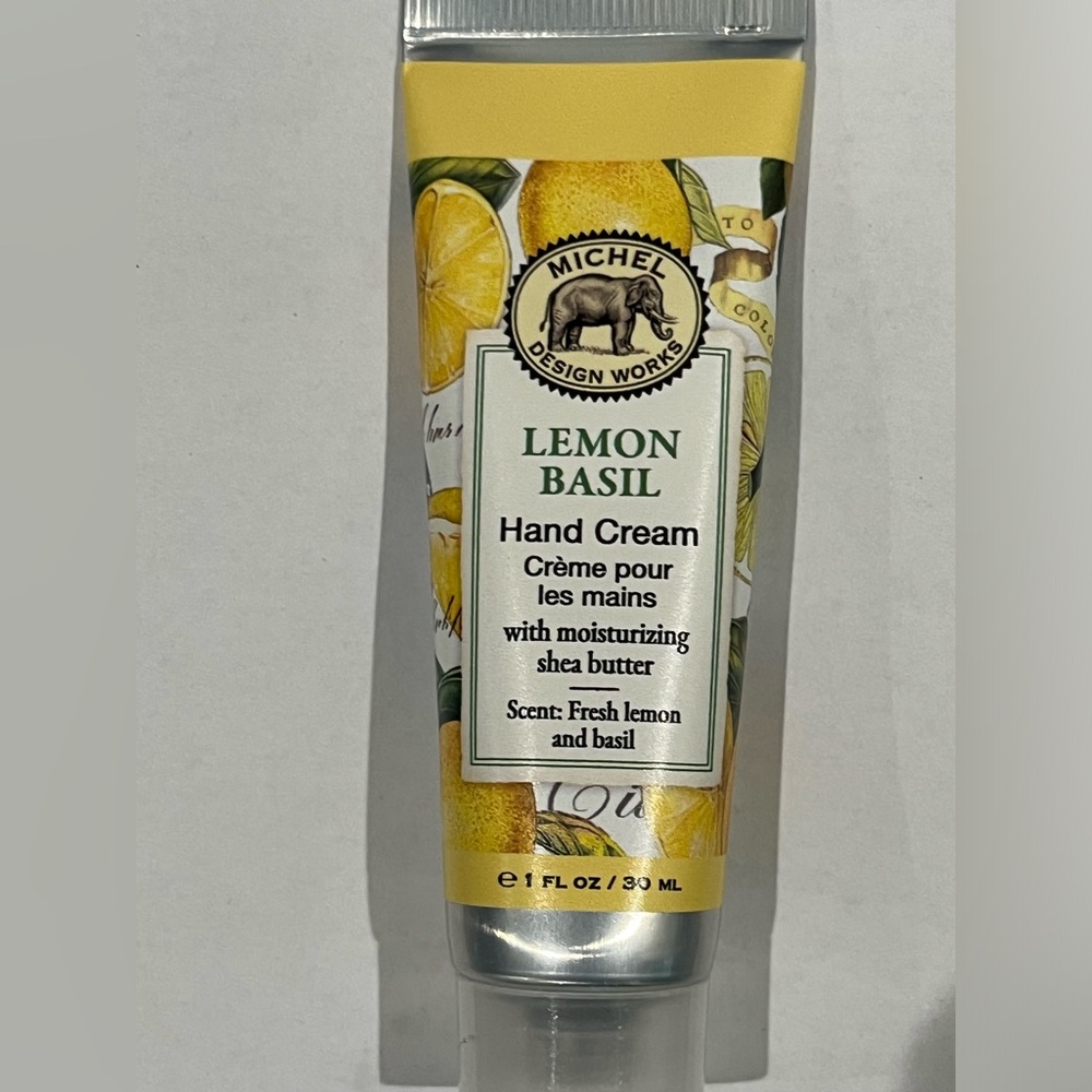 Michel Design Works Lemon Basil Hand Cream - Yellow size 1 oz not used